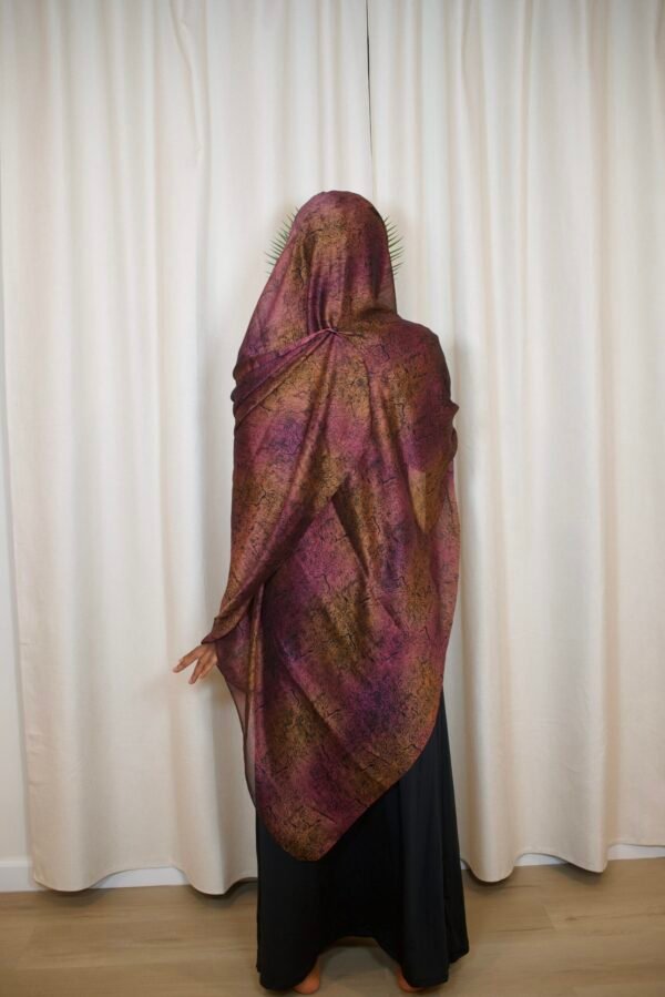 Extra Large Silky Print Hijabs (Elegant blends) - Image 5