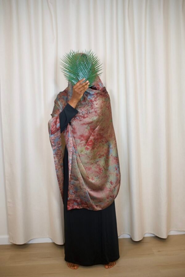 Extra Large Silky Print Hijabs (Desert Wonder) - Image 4