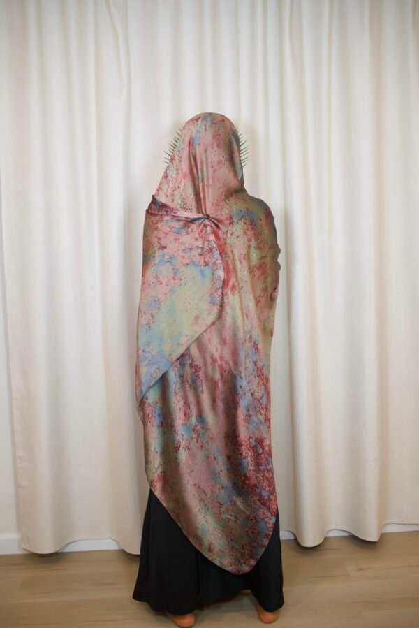 Extra Large Silky Print Hijabs (Desert Wonder) - Image 3
