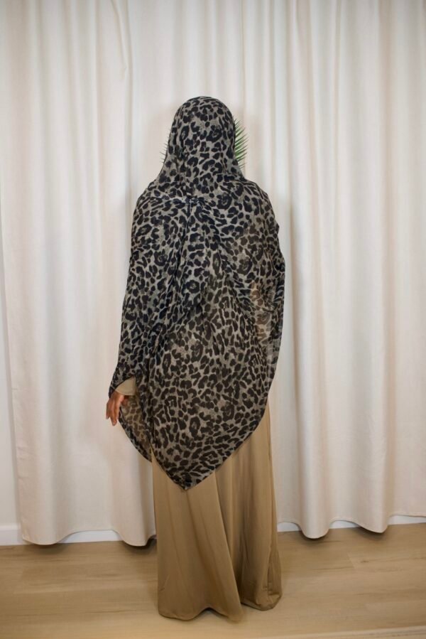 Extra Large Chiffon Print Hijabs (Animal Print) - Image 3