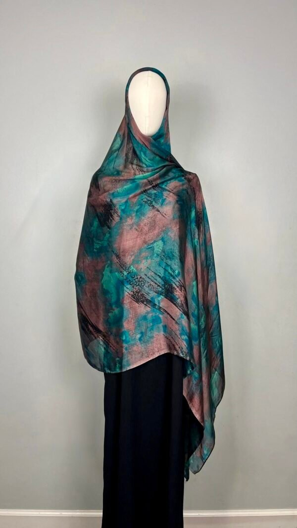 Extra Large Silky Print Hijabs (Bold Blends) - Image 10