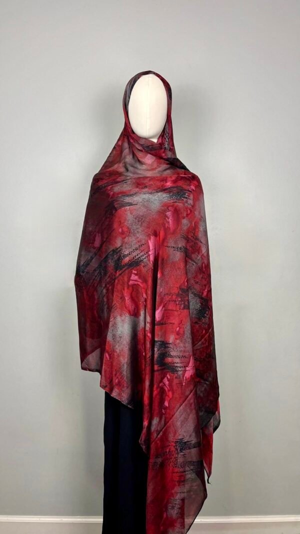 Extra Large Silky Print Hijabs (Bold Blends) - Image 5