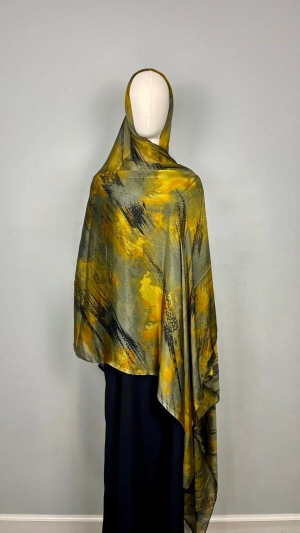 Extra Large Silky Print Hijabs (Bold Blends) - Image 3