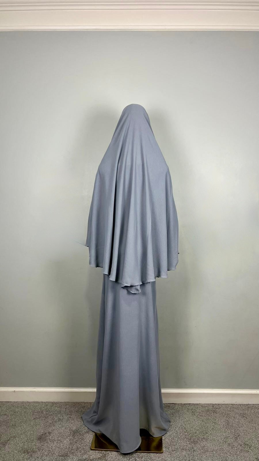 Cey Crush Dubai Abaya and Khimar Set (Light and Airy) - Image 7
