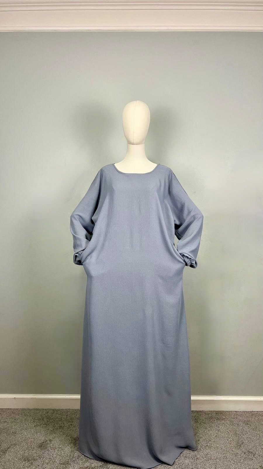 Cey Crush Dubai Abaya and Khimar Set (Light and Airy) - Image 6
