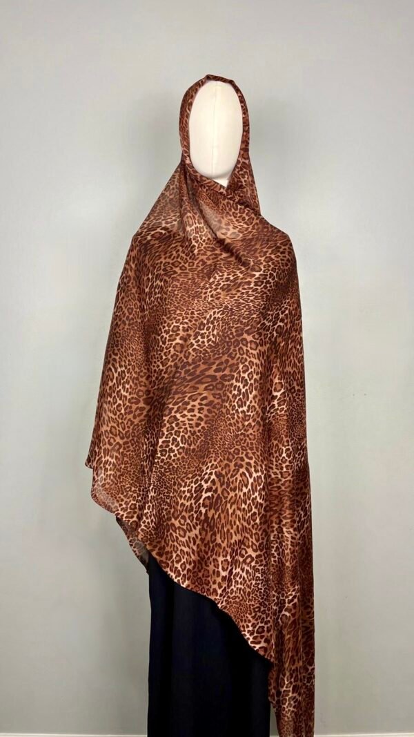 Extra Large Silky Print Hijabs (Animal Prints) - Image 2