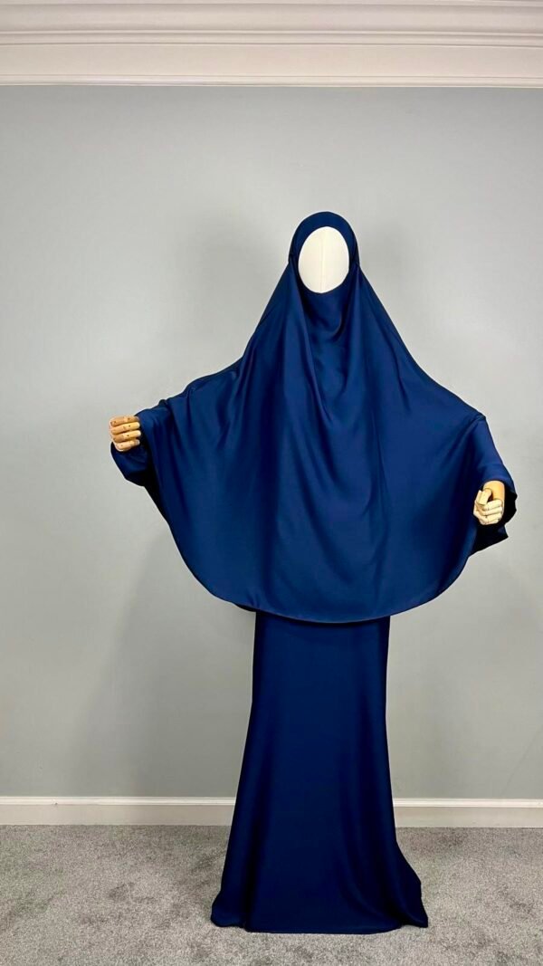 Zoom Dubai Abaya and Khimar Set (Simple and Elegant) - Image 5