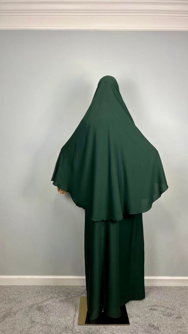 Zoom Dubai Abaya and Khimar Set (Simple and Elegant) - Image 2