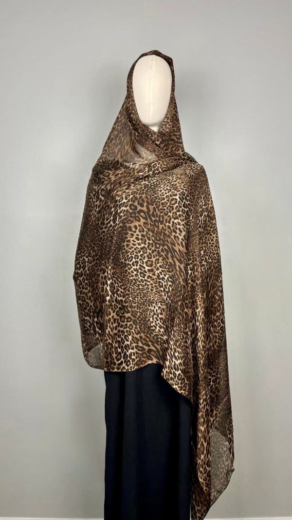 Extra Large Silky Print Hijabs (Animal Prints) - Image 5